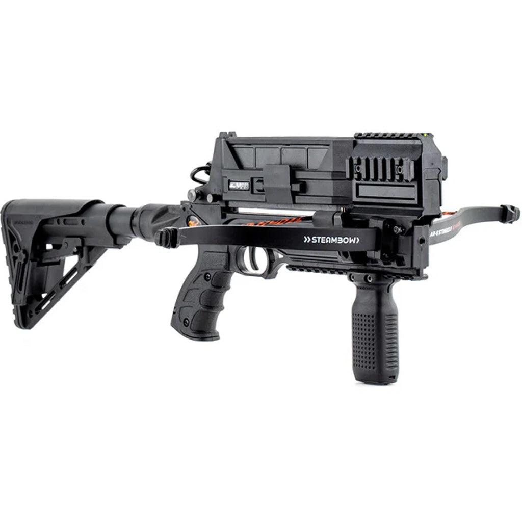 Steambow M10 Tactical Magazine-Fed Crossbow Adjustable Cheek Rest 75 lb