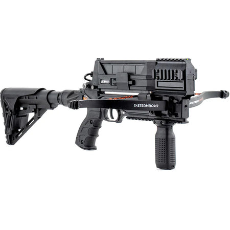 Steambow M10 Tactical Magazine-Fed Crossbow Adjustable Cheek Rest 75 lb