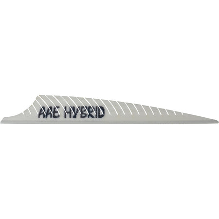 AAE Hybrid PHNX 3.5" Vanes White Shield Cut 50 Count