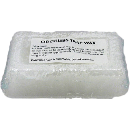 Minnesota Trapline Trappers Wax 1 lb Non-Cracking Rust Protection for Steel Traps