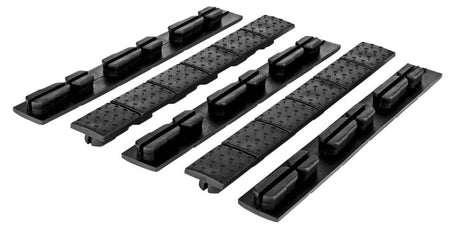 Trinity Force Universal Rail Cover KeyMod/M-LOK Compatible Black Heat-Resistant Rubber 4.7" Long