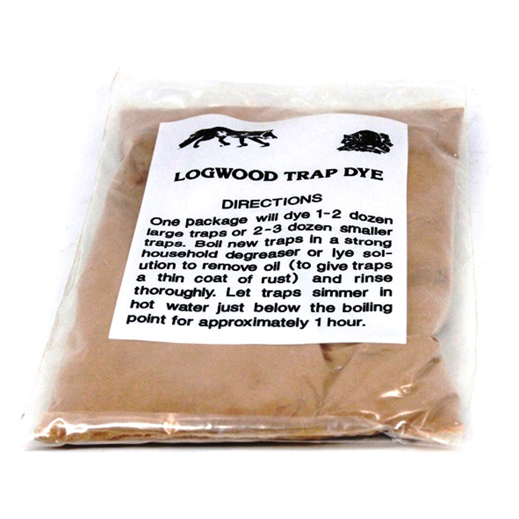 Minnesota Trapline Logwood Trap Dye 1 lb Cost-Effective Black Dye for All Steel Traps
