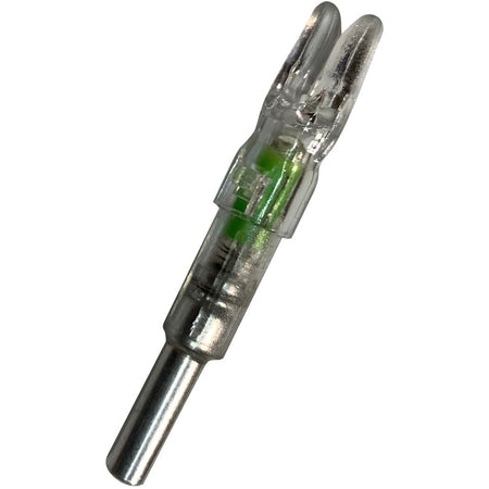 Flex Fletch LIT .204 Green Arrow Nocks with Auto-On Feature 3 pk.
