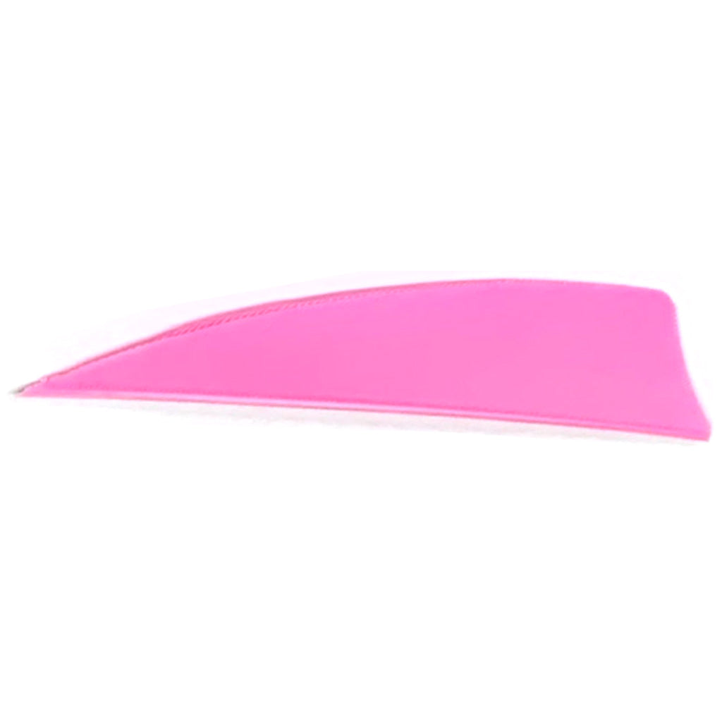 Trueflight Pink Shield Cut Feathers Right Wing 3 in. 100 Pack