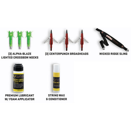 Wicked Ridge Field Crossbow Accessory Bundle
