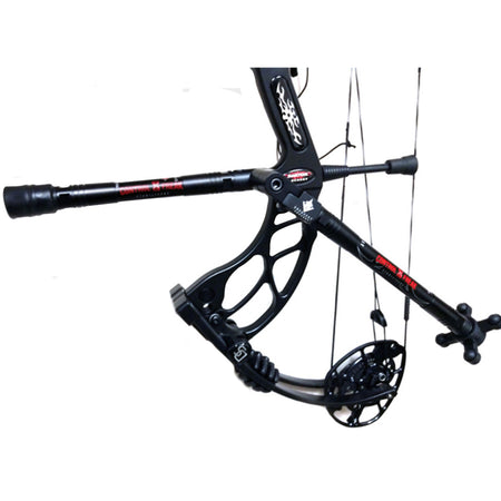 Conquest Control Freak .750 Archery Stabilizer Kit Black Front Rear 10 in./8 in.