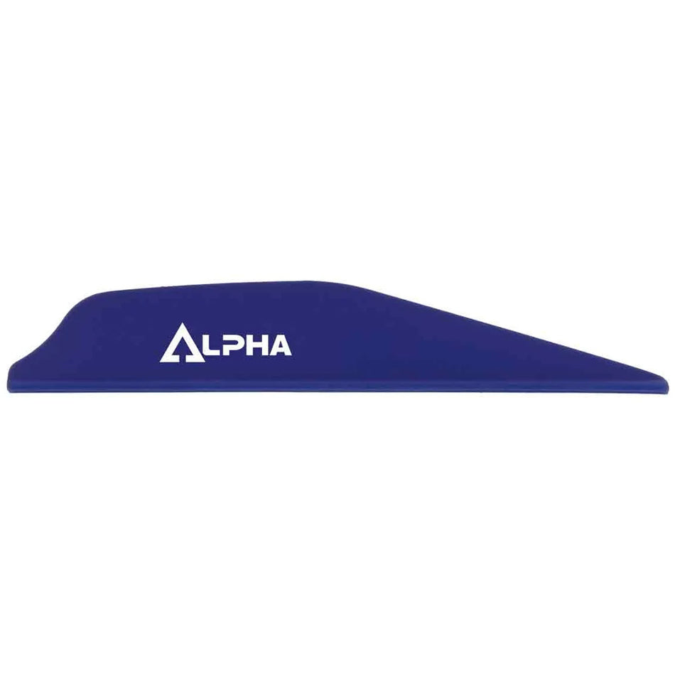 Bohning Alpha Vanes Blue Fletching, 100 pk.