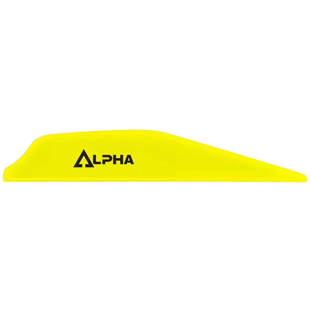 Bohning Alpha Arrow Vanes Neon Yellow Pk of 100