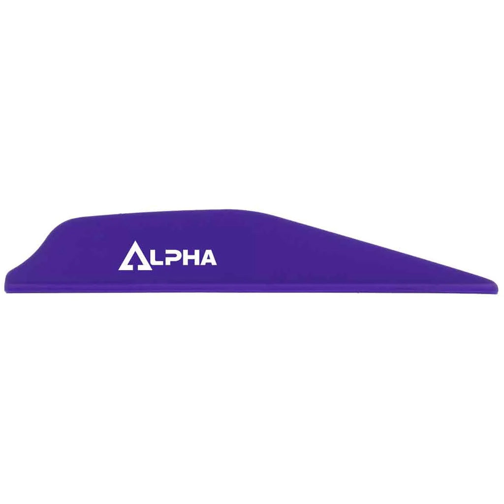 Bohning Alpha Arrow Vanes Purple Pk of 100