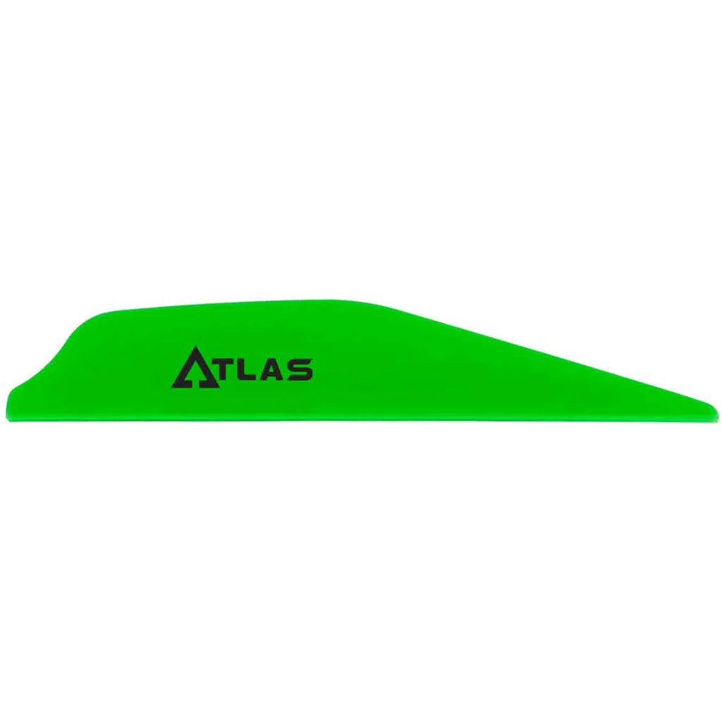 Bohning Atlas Arrow Vanes Neon Green Pk of 100