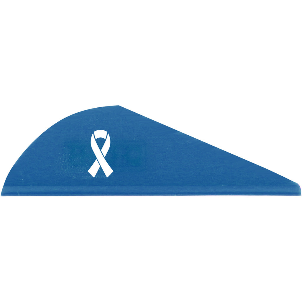 Bohning Blazer Vanes Awareness Blue Pack of 36