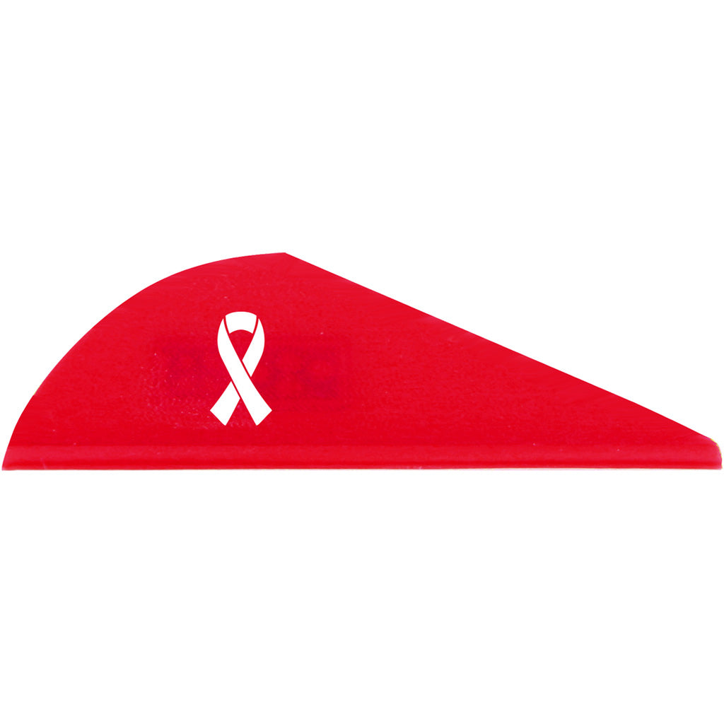 Bohning Blazer Vanes Awareness Neon Red Pack of 36