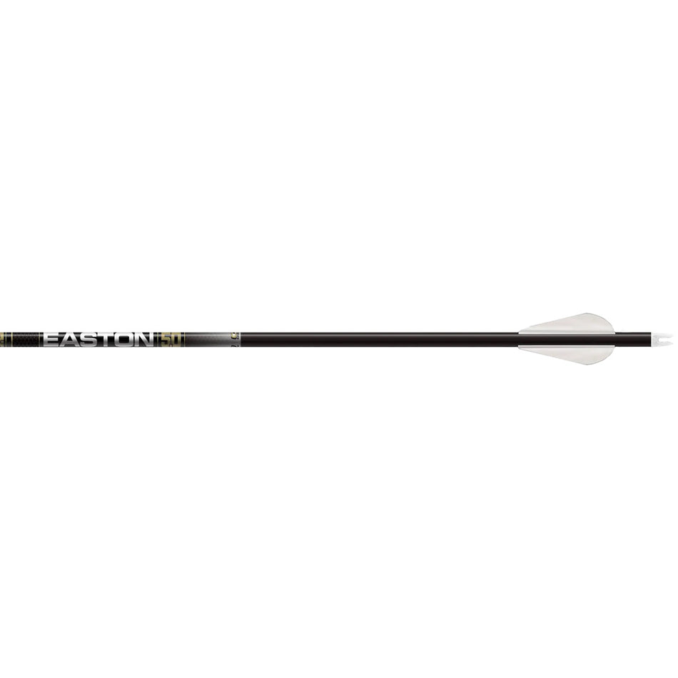 Easton 5.0 Small-Diameter Arrows Half Outs Spine 200 6-Pack