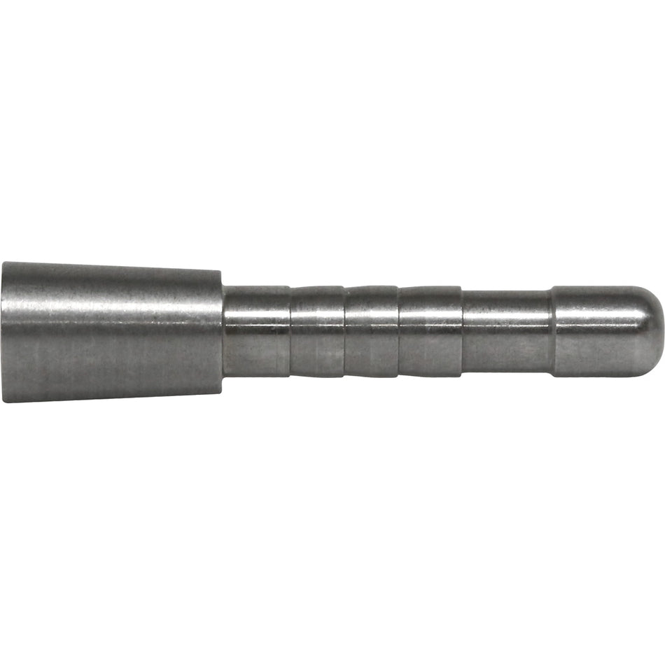 Easton 5mm Stainless Steel Half Outs Size #2, 12-Pack