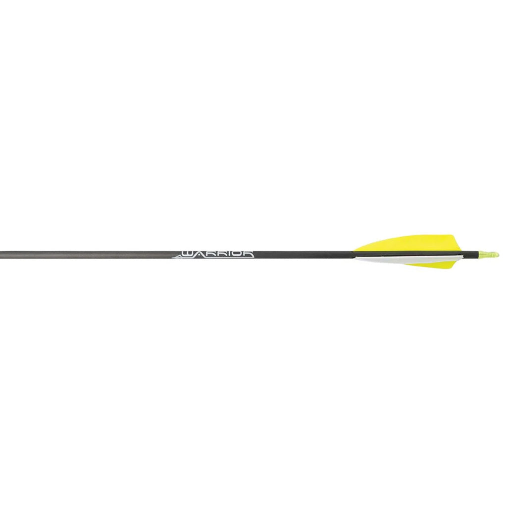Gold Tip Warrior 500 Spine Carbon Arrows 4 in. Feather Fletched, 72-Pack