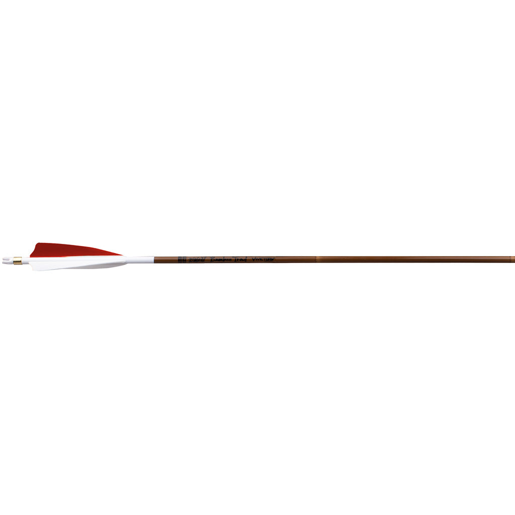 Victory Bamboo Trad 400 Spine Carbon Arrows, 6-Pack