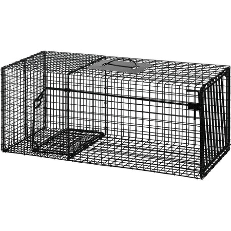 Bridger HD Animal Cage Trap for Raccoons 12x12x29 Inches