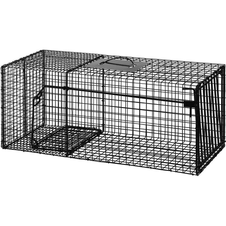 Bridger HD Animal Cage Trap for Raccoons 12x12x29 Inches