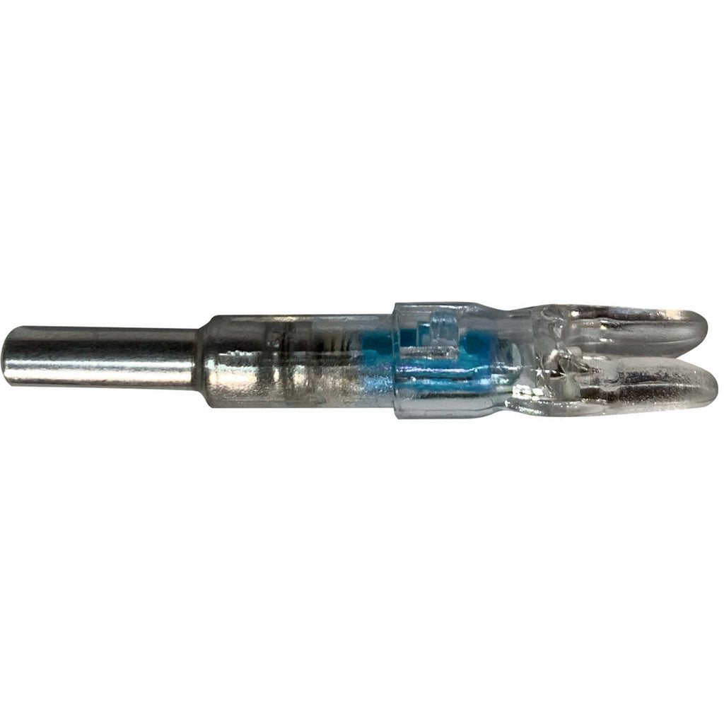 Flex Fletch LIT Blue Lighted Nocks .204 Inner Diameter 3 pk.