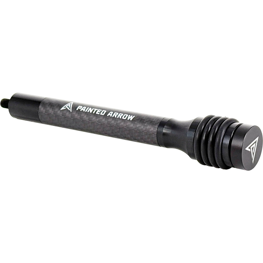 Painted Arrow Spike 7" Carbon Weave Bow Stabilizer with Dampening Rings