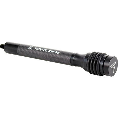 Painted Arrow Spike 7" Carbon Weave Bow Stabilizer with Dampening Rings