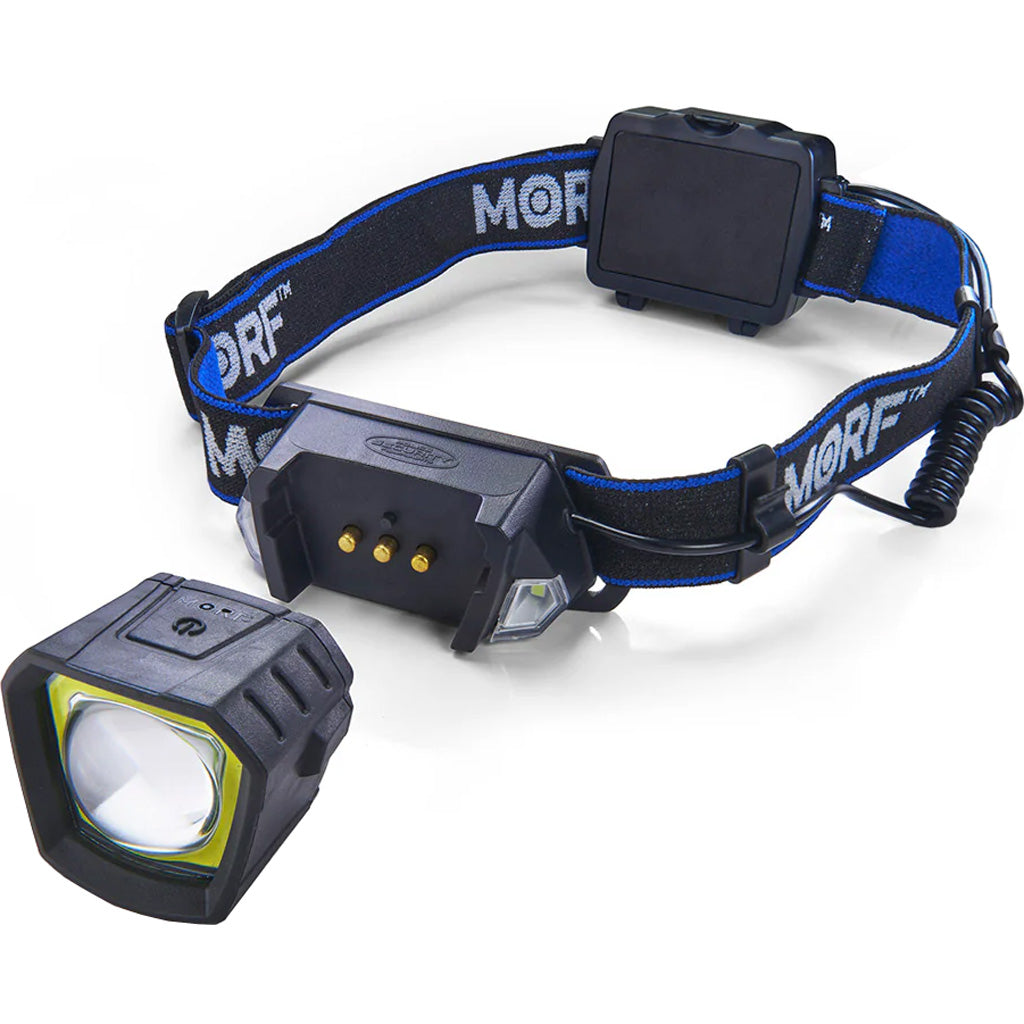 Police Security MORF R230 Headlamp with Removable Magnetic Flashlight 230 Lm