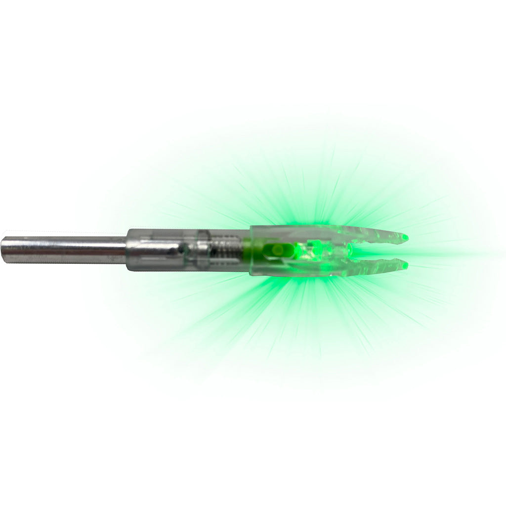 Victory Switch Lighted Arrow Nocks Green .245 Inside Diameter 3 pk.