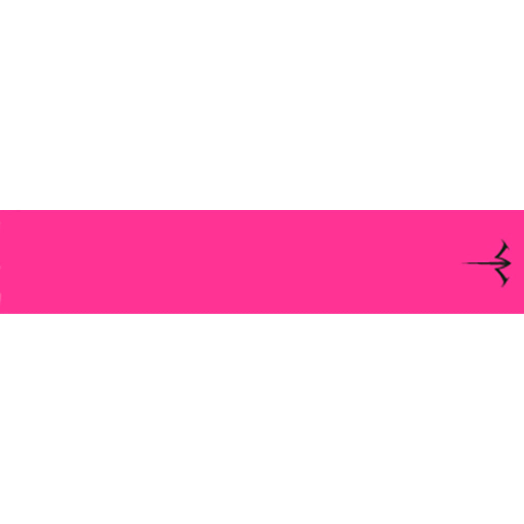 White Water Archery Hot Pink Solid Vinyl Arrow Wraps 5 in. 15 pk.