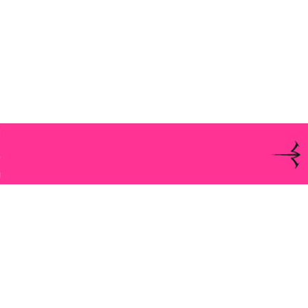 White Water Archery Hot Pink Solid Vinyl Arrow Wraps 5 in. 15 pk.