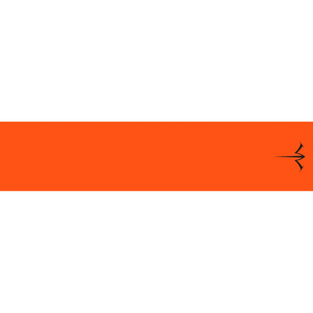 White Water Archery 5 in. x 1.125 in. Flo Orange Vinyl Arrow Wraps 15 pk.