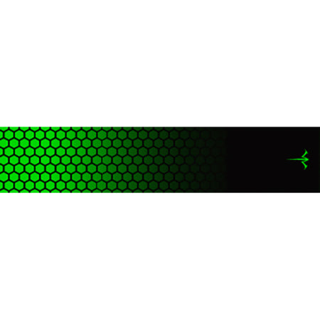 White Water Archery 5 in. x 1.125 in. Honeycomb Lime Green Arrow Wraps 15 pk.