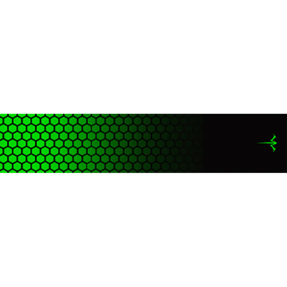 White Water Archery 5 in. x 1.125 in. Honeycomb Lime Green Arrow Wraps 15 pk.