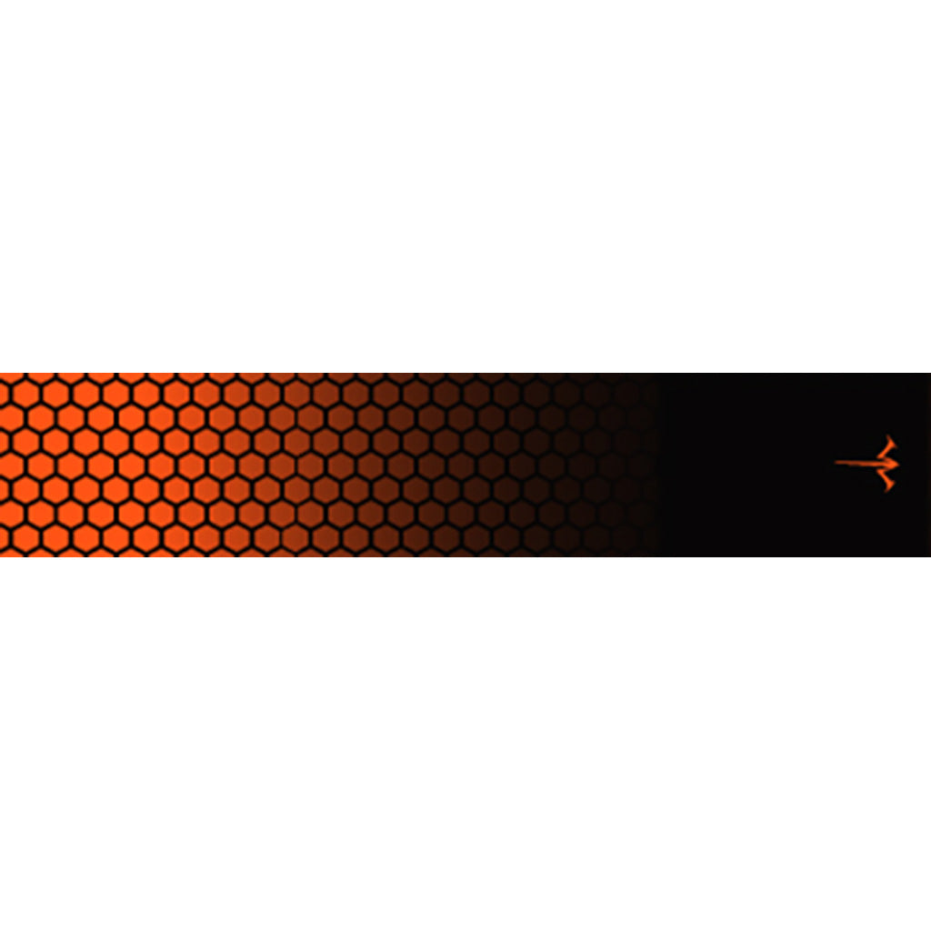 White Water Archery 5 in. x 1.125 in. Honeycomb Fade Orange Arrow Wraps 15 pk.
