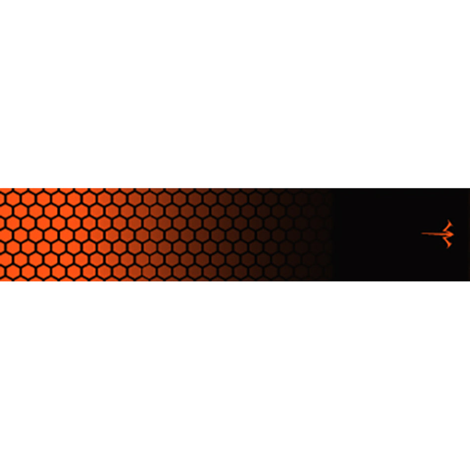 White Water Archery 5 in. x 1.125 in. Honeycomb Fade Orange Arrow Wraps 15 pk.