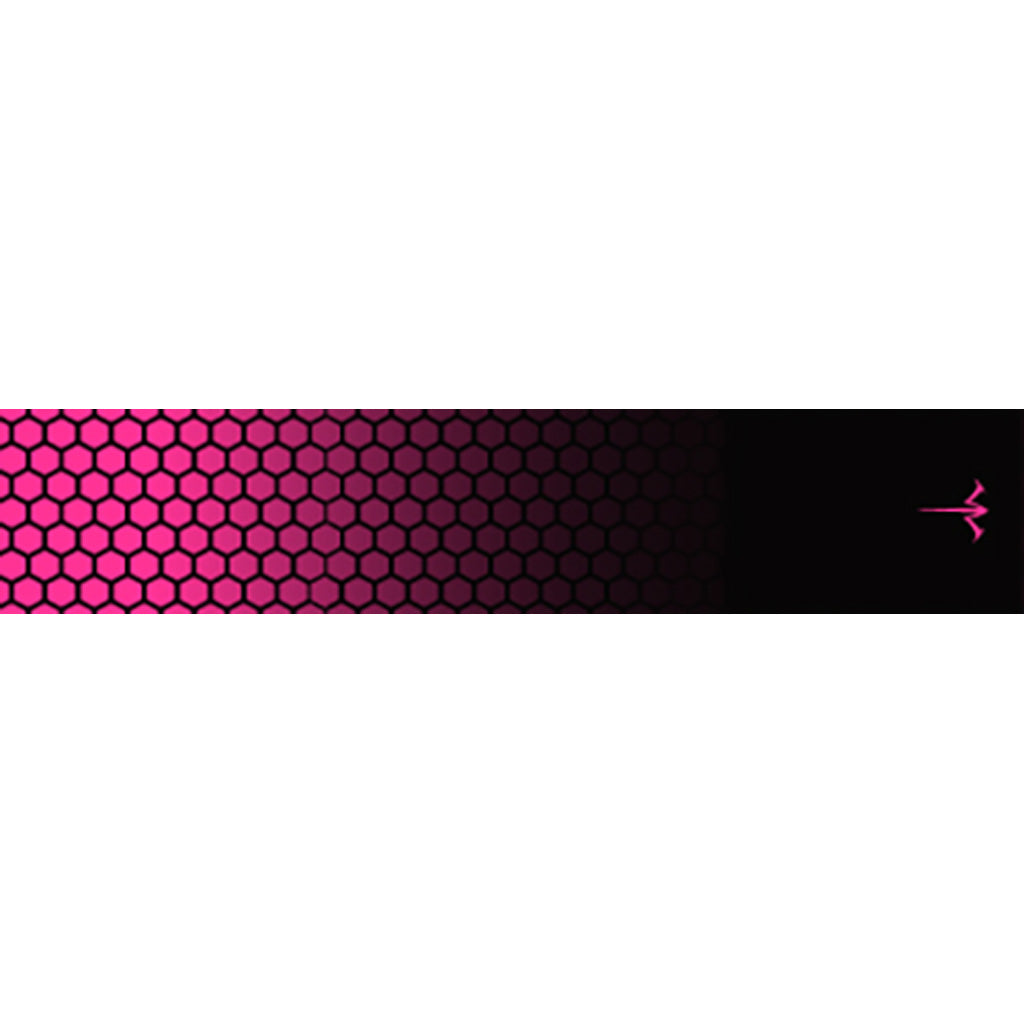 White Water Archery 5 in. x 1.125 in. Honeycomb Hot Pink Arrow Wraps 15 pk.