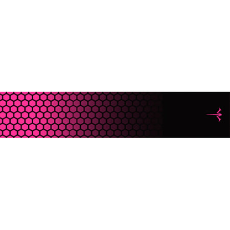 White Water Archery 5 in. x 1.125 in. Honeycomb Hot Pink Arrow Wraps 15 pk.
