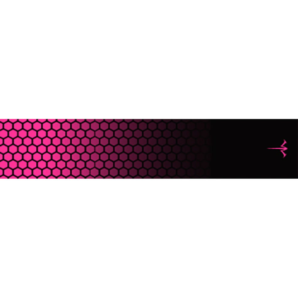 White Water Archery 5 in. x 1.125 in. Honeycomb Hot Pink Arrow Wraps 15 pk.