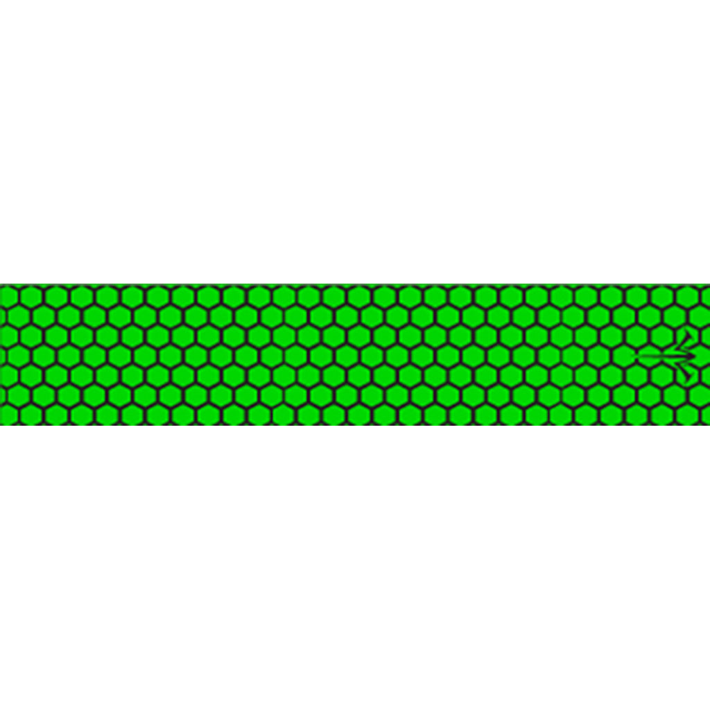 White Water Archery 5 in. x 1.125 in. Open Honeycomb Flo Green Arrow Wraps 15 pk.