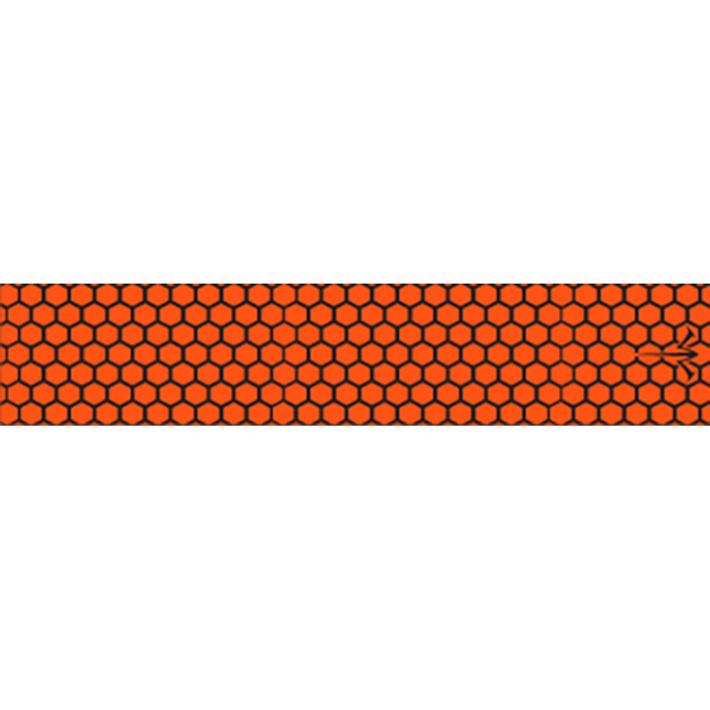 White Water Archery 5 in. x 1.125 in. Open Honeycomb Flo Orange Arrow Wraps 15 pk.