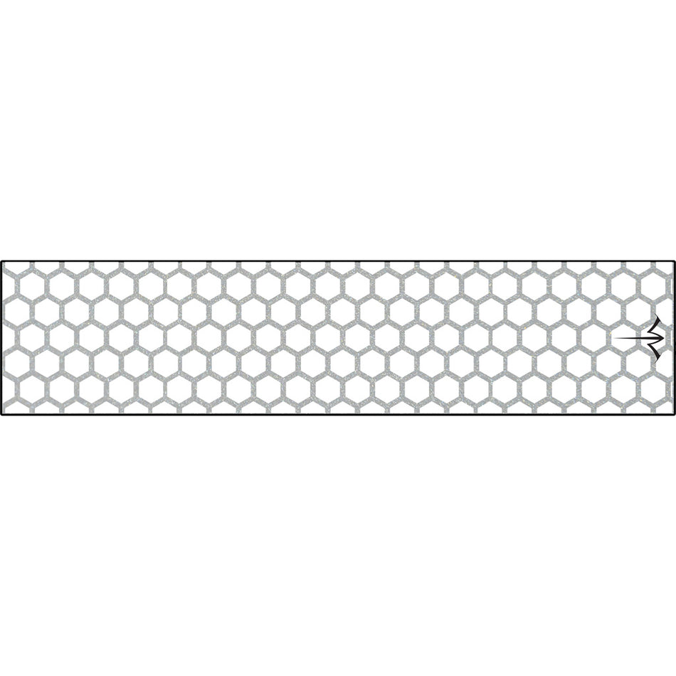 White Water Archery 5 in. x 1.125 in. White Honeycomb Reflective Arrow Wraps 15 pk.