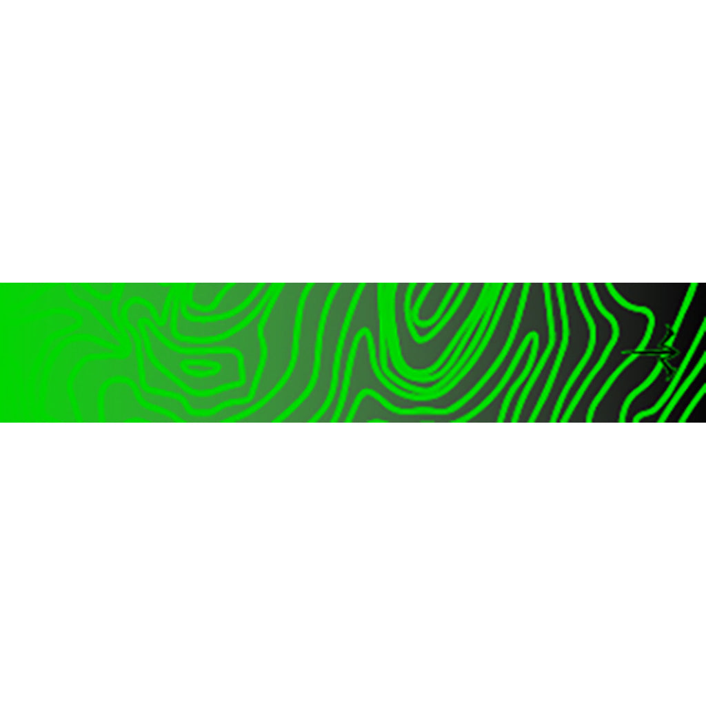 White Water Archery 15-Pack Topo Fade Arrow Wraps Green 5 x 1.125 in.