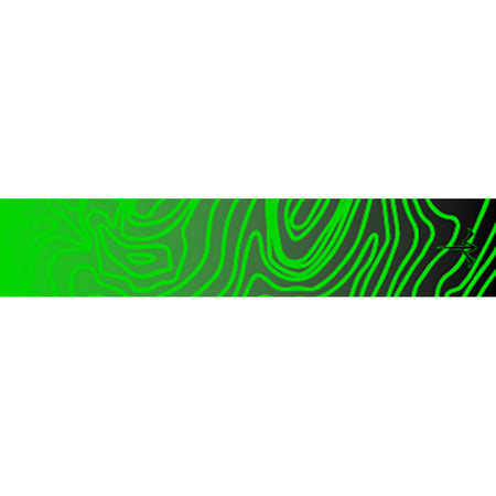 White Water Archery 15-Pack Topo Fade Arrow Wraps Green 5 x 1.125 in.