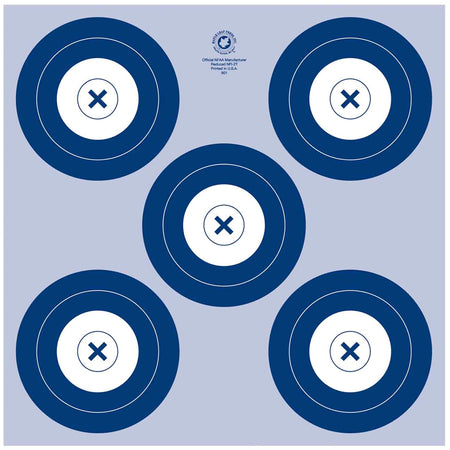 Maple Leaf Official NFAA 5-Spot Indoor Archery Targets 25 pk.