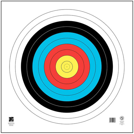 Maple Leaf Official WA 10-Ring 40cm Competition Archery Targets 25 pk.