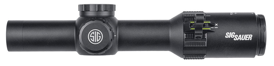 SIG SAUER TANGO4 1-4x24mm 30mm 300BLK Illuminated Horseshoe Reticle 0.5 MOA Black Scope