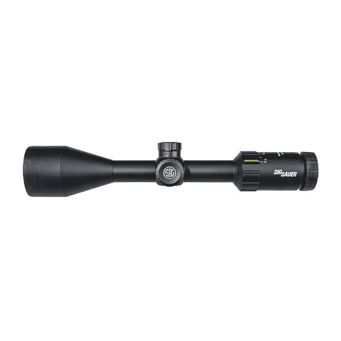 SIG Sauer Whiskey3 Rifle Scope 4-12x50mm 1" Tube SFP Illuminated Hellfire Quadplex Black