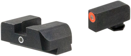 AmeriGlo GL5201 Glock Gen 5 i-Dot Night Sight Set Green Tritium Orange Outline Front Dot-Over-Dot