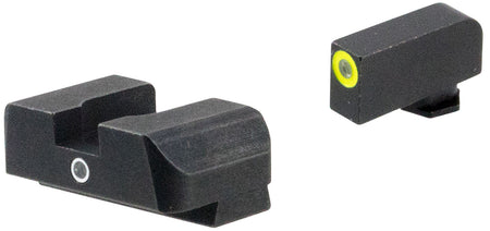 AmeriGlo GL5301 Glock Gen 5 i-Dot Night Sight Set Green Tritium LumiGreen Outline Front Dot-Over-Dot