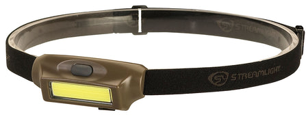 Streamlight 61706 Bandit Coyote Lightweight Rechargeable Headlamp 180 Lumens Red and White LED