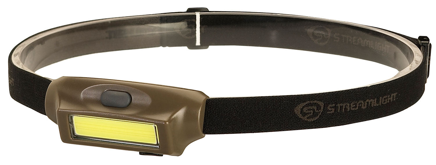 Streamlight 61707 Bandit Coyote Rechargeable Headlamp 180 Lumens Green and White LED